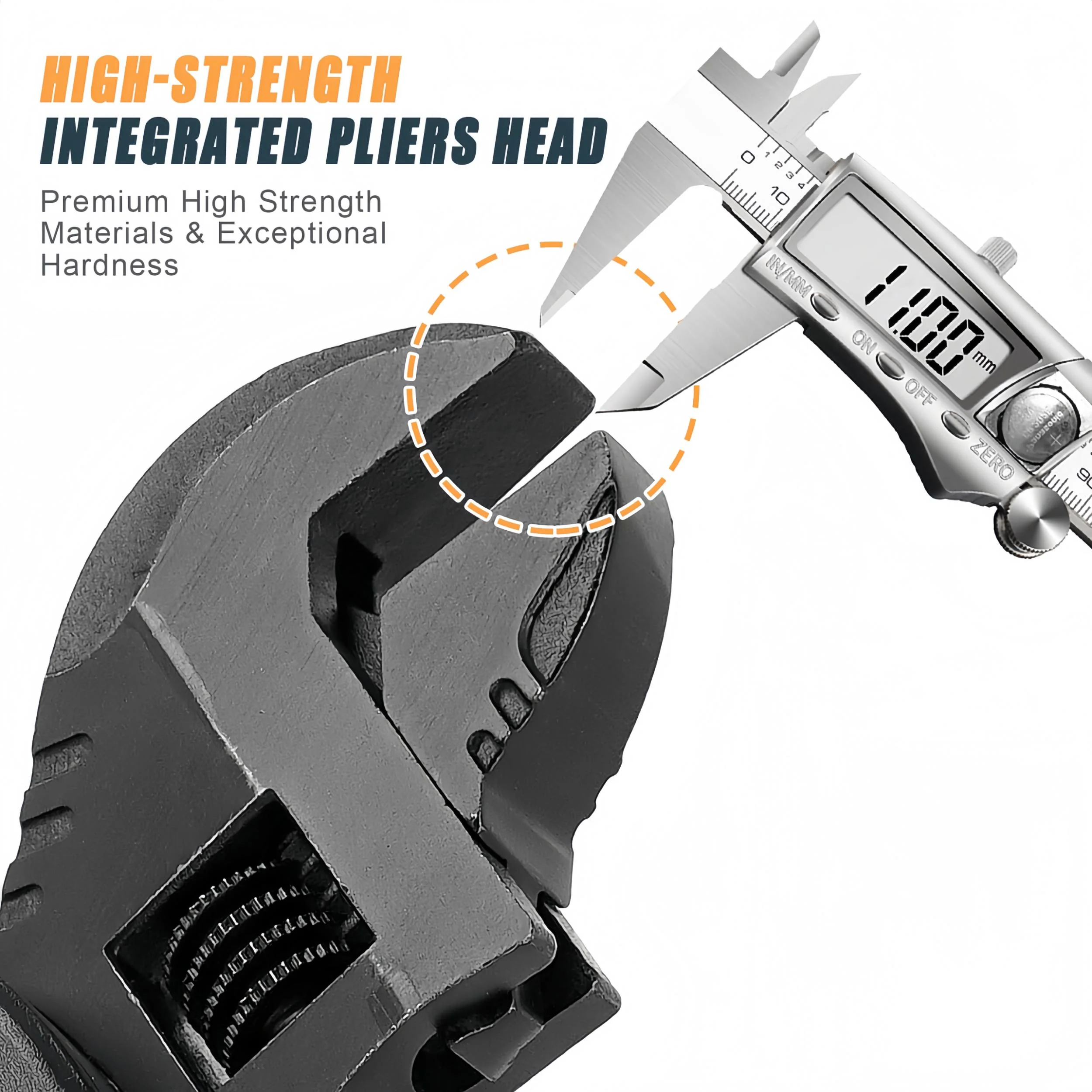 MakerJoy 19 In 1 Multitool Wrench with Wire Cutter for Outdoor Camping - Image 3